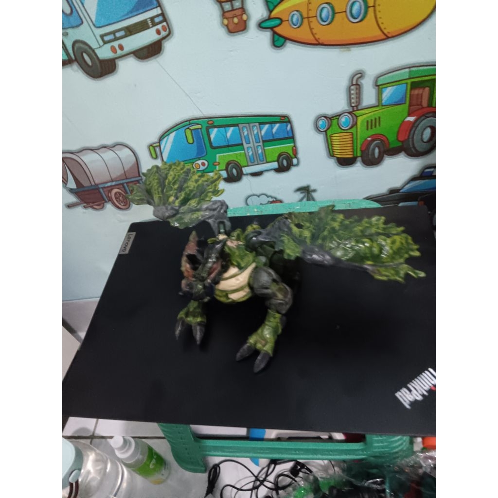 figure naga megabloks hijau