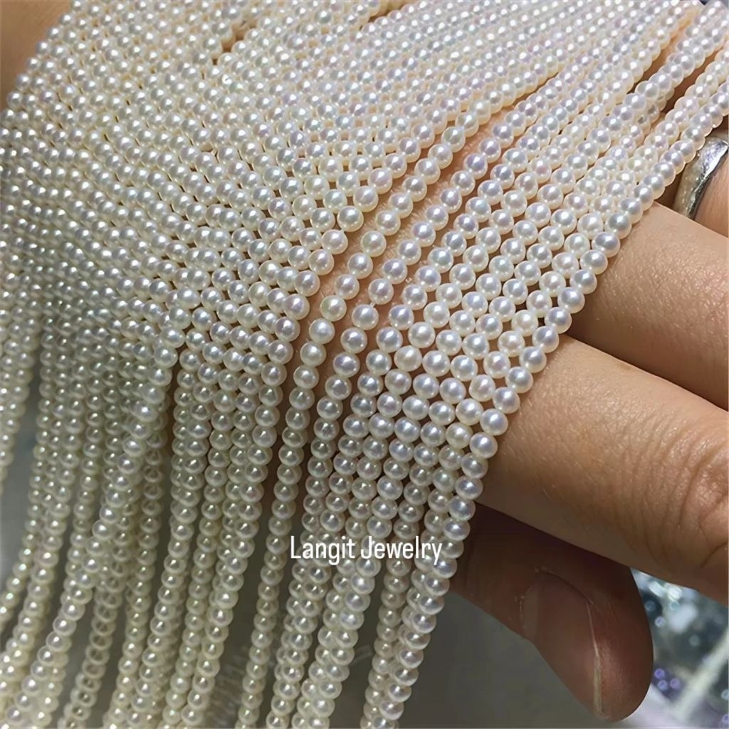 Mutiara Akoya Jepang Asli - Baby Akoya High Glow- ​Mutiara Akoya: Minimalist Luxury
