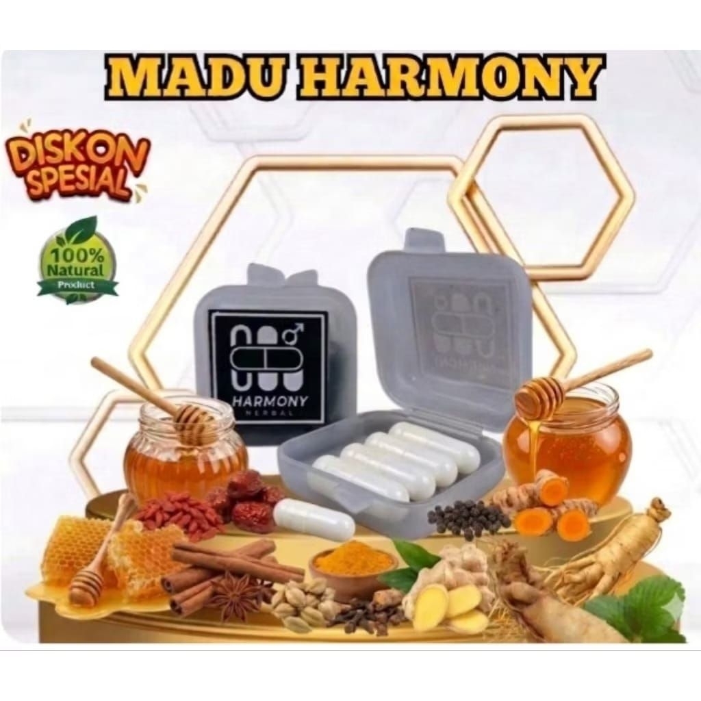 MADU BUBUK HARMONY ISI 10 WARNA PUTIH