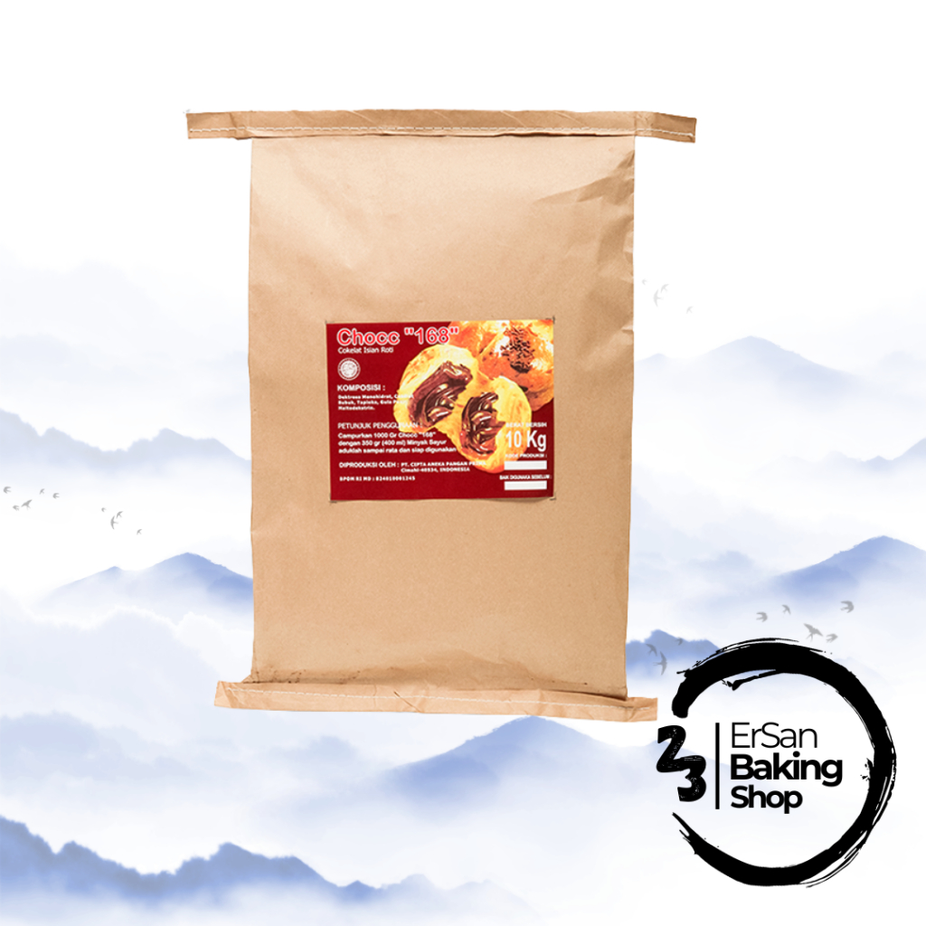 Bubuk Coklat Manis Kiloan/Filling Powder/Tepung Coklat Chocc168/Cocoa Powder Repack 1Kg 500gr 250gr
