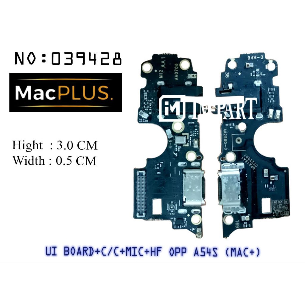 UI BOARD/PCB/PAPAN CAS OPPO A16/A54/A54S 5G