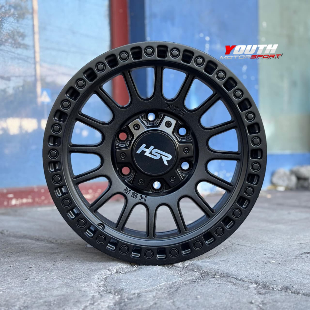 Velg mobil Ring 16 Lubang 6 HSR XTS05 R16 Untuk Everest Panther Hilux Triton DLL