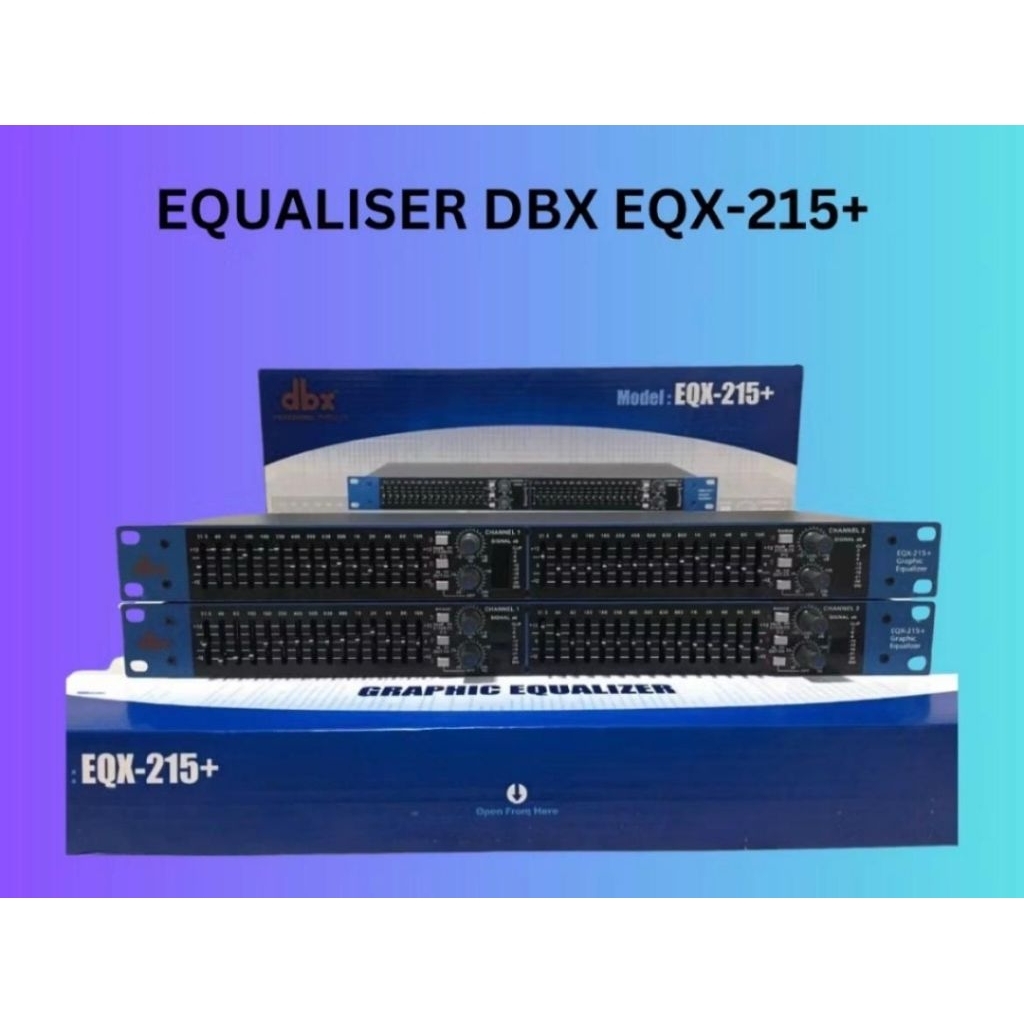 EQUALIZER DBX EQX215 + SUBWOOFER GRADE A