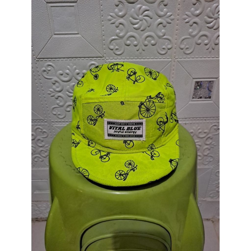 Topi visor pendek vispen topi sepeda visor lemes second/bekas