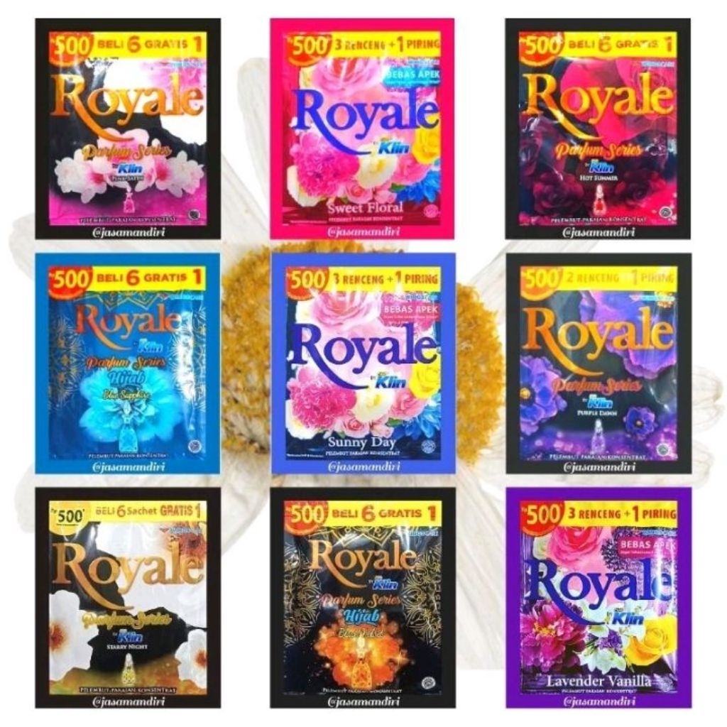 Royale pewangi pakaian