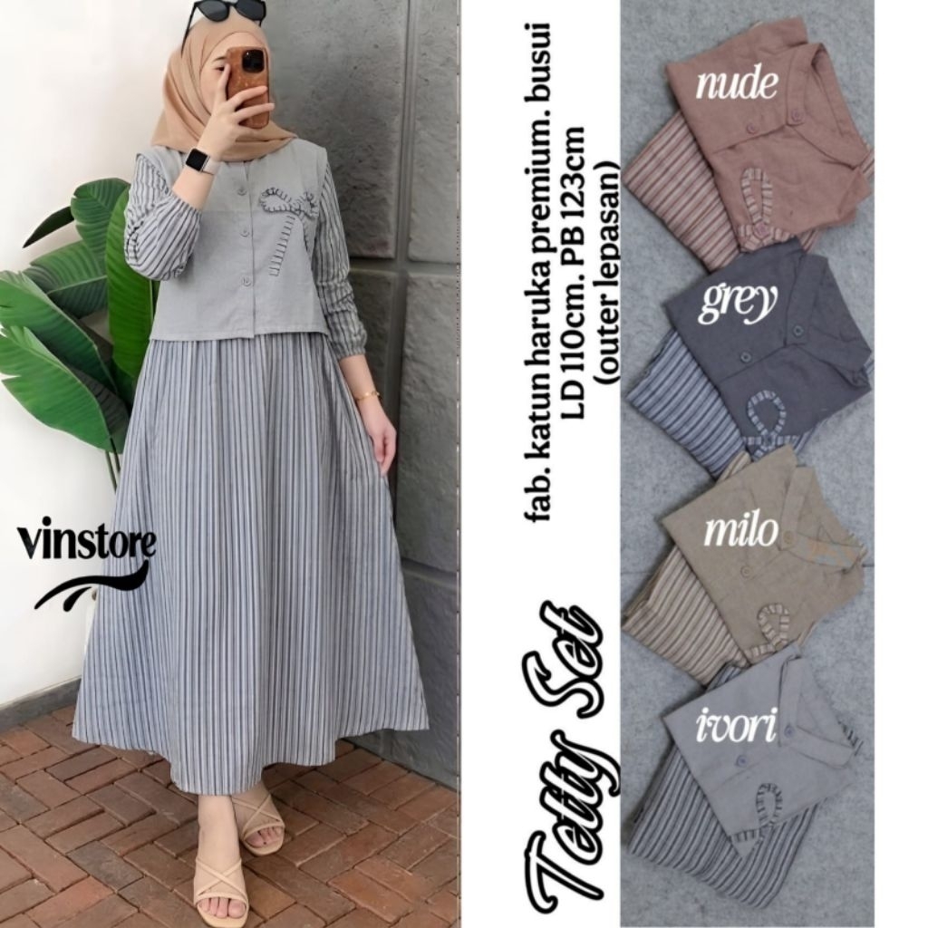 (COD) TETTY SET // ORIGINAL VINSTORE // BEST QUALITY