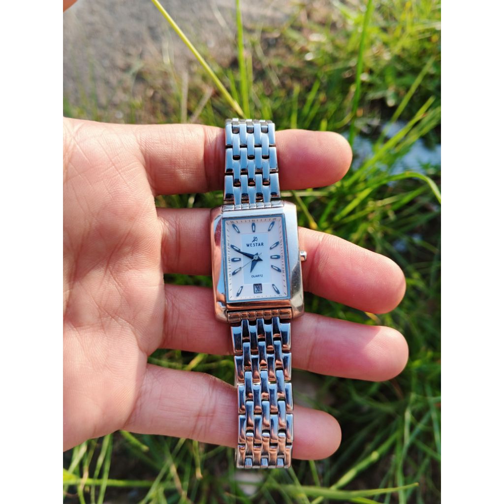 Jam Tangan WESTAR ORIGINAL TANK QUARTZ MULUS