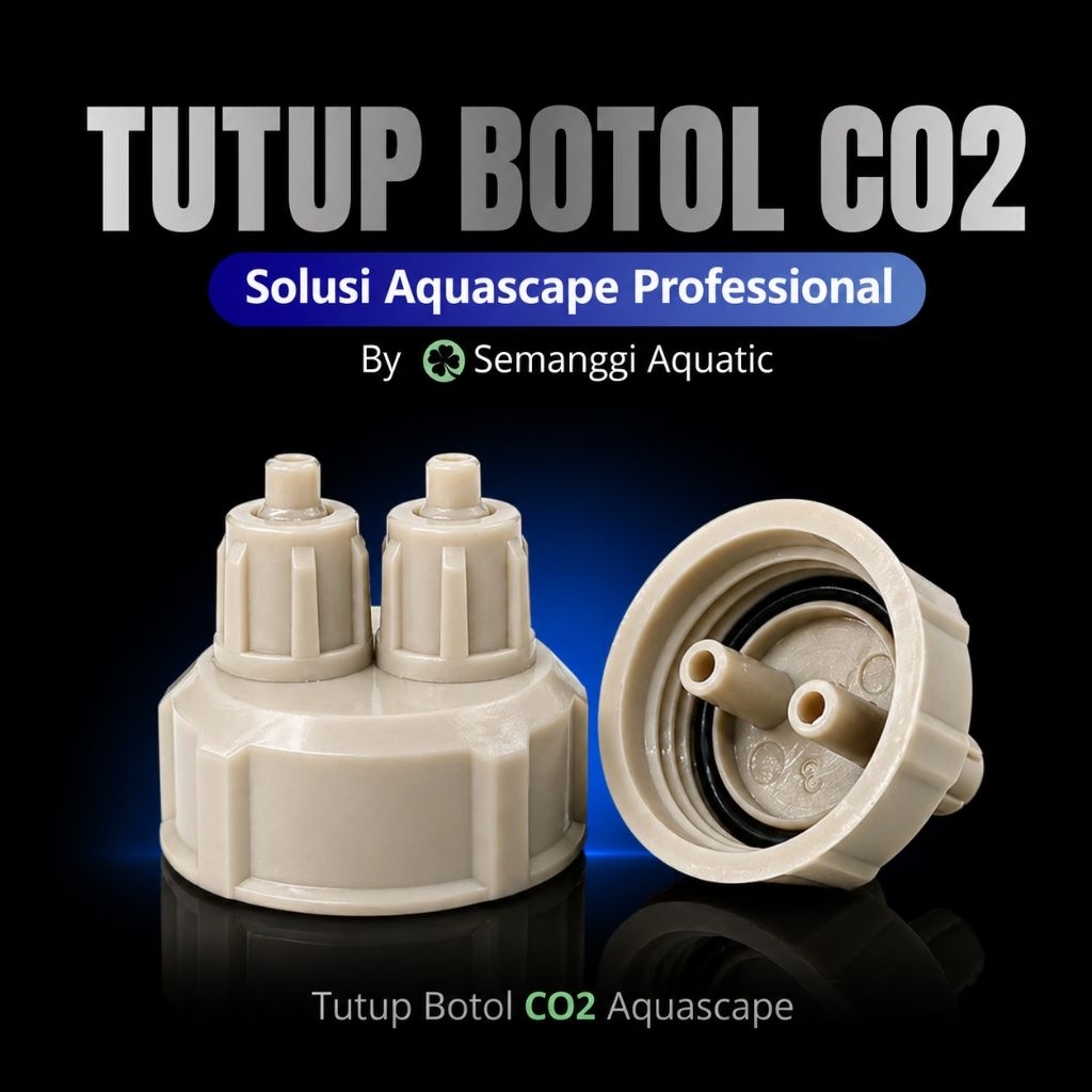 Tutup CO2 DIY / Tutup Botol Co2 / Tutup Botol Aquascape