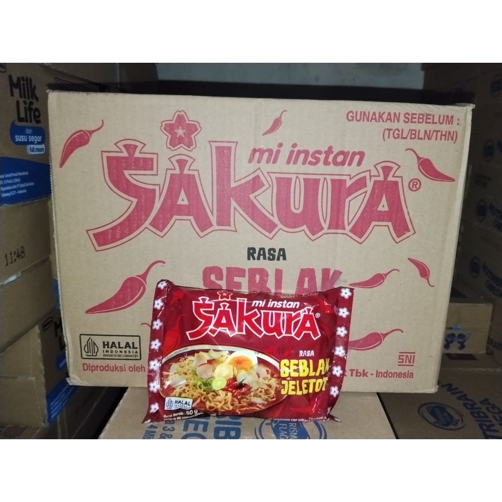 SAKURA MI KUAH SEBLAK HOT JELETOT 60GR