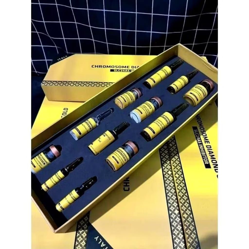 diamond gold chromosome bersegel hologram