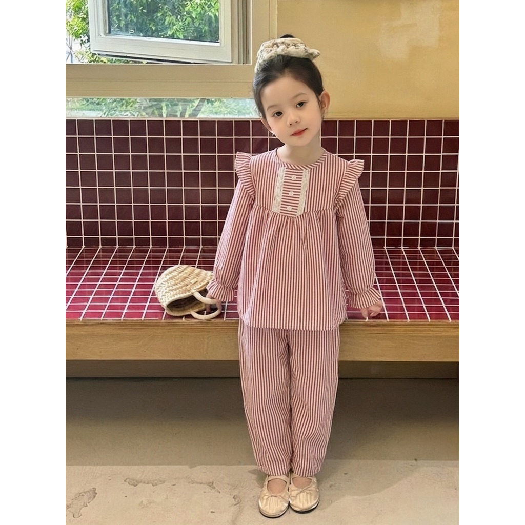Dhifa one set anak perempuan/setelan lucu anak cewe usia 1-8 tahun