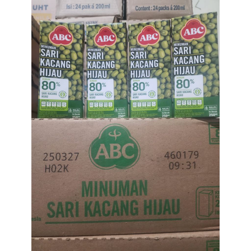 ABC minuman sari kacang hijau 200ml