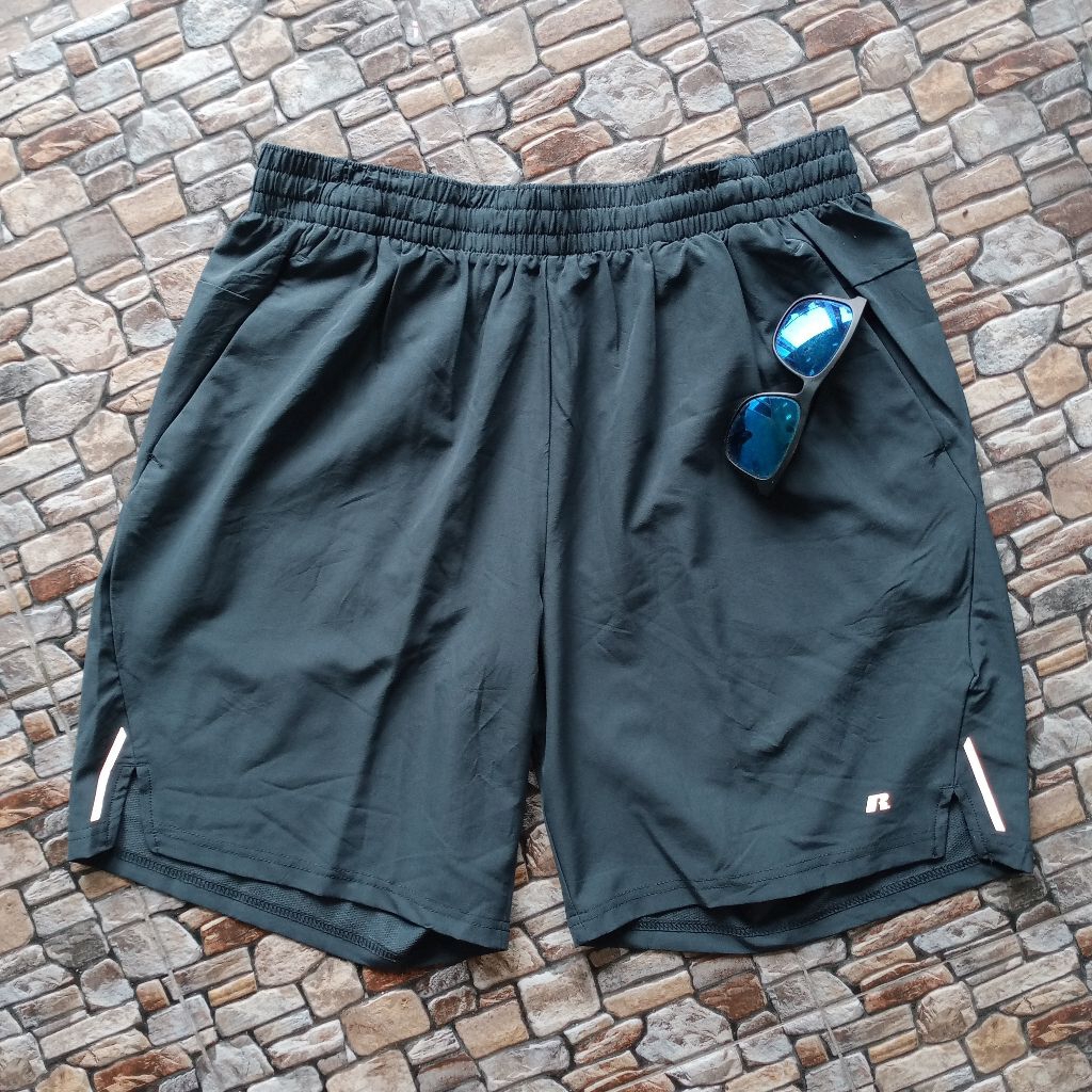 Celana running RUSSEL original preloved, celana pendek lari