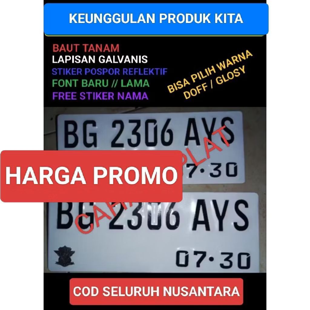 BAUT TANAM MOTOR // PLAT MODEL BAUT TANAM