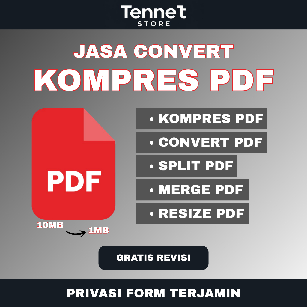 Jasa Convert PDF Kompres PDF Split PDF Merge PDF