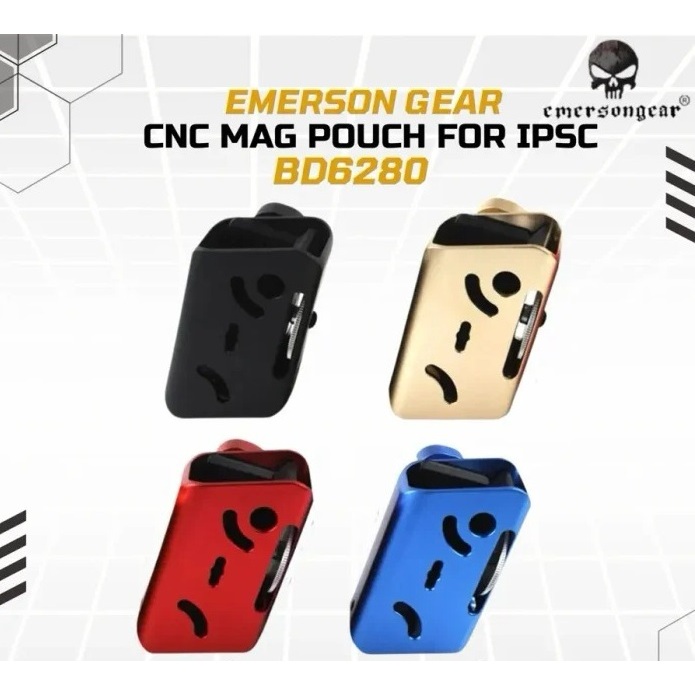 EMERSON IPSC CNC MAGAZINE MAG POUCH ALUMINIUM