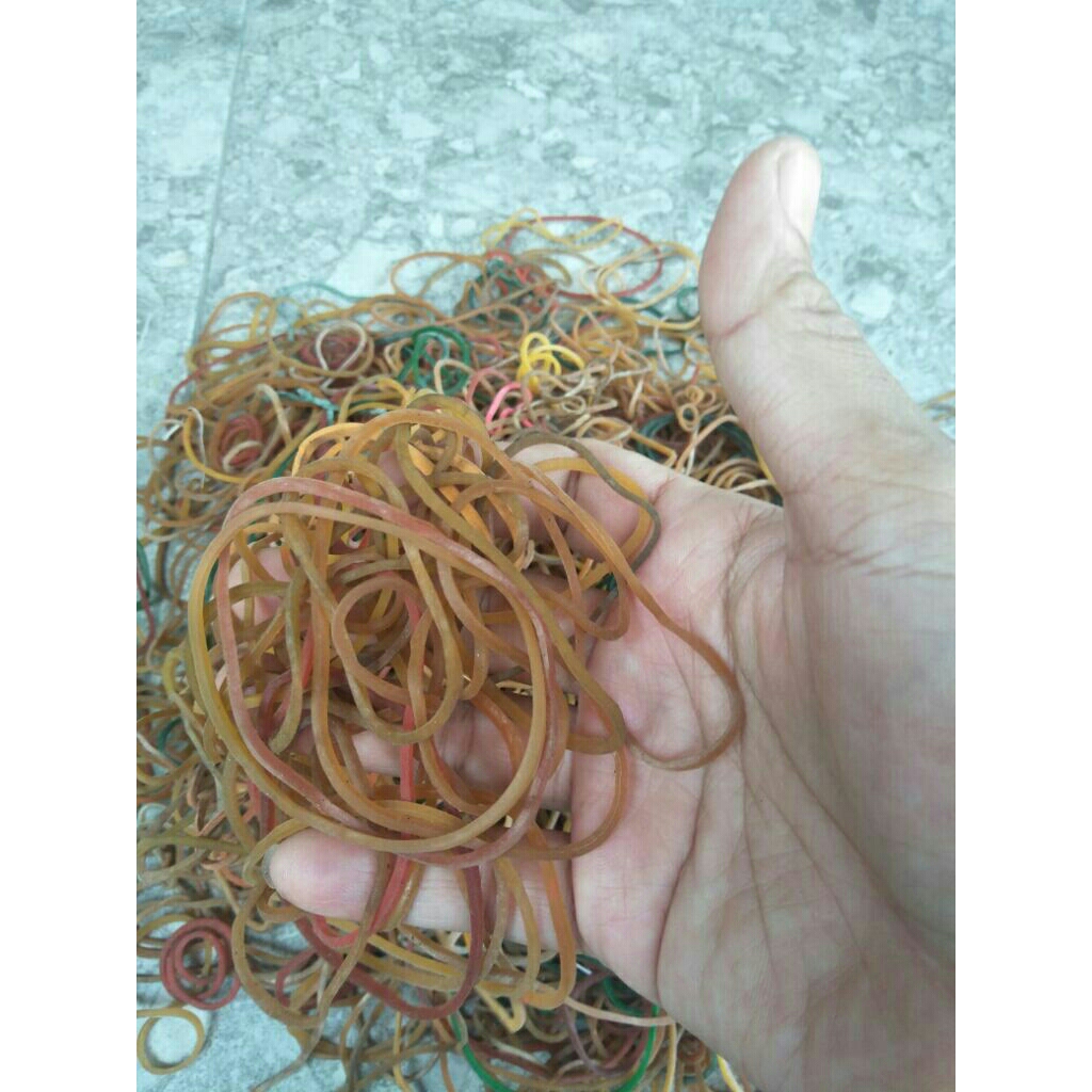 karet gelang pentil pembelian per 1kg