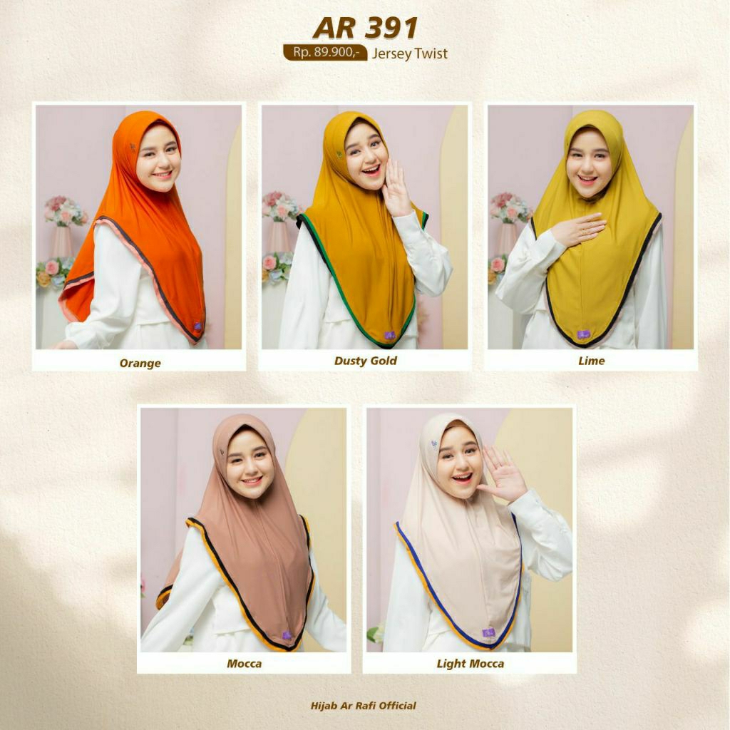 AR 391/BERGO ARRAFI/HIJAB ARRAFI ORI