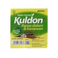 KULDON SARIAWAN STRIP ISI 4 TABLET meredakan gejala panas dalam, seperti sariawan, tenggorokan kerin