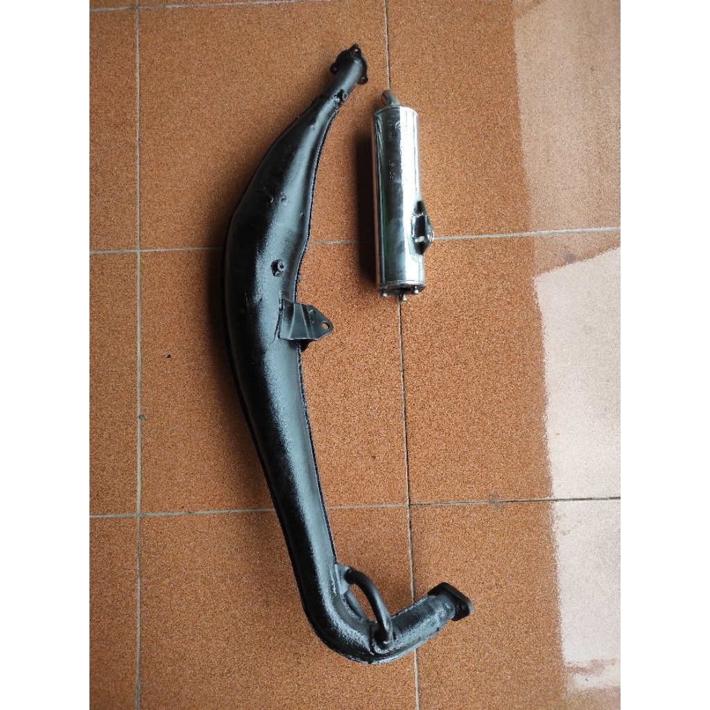 knalpot original honda ls 125