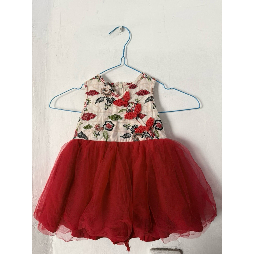 Dress cheongsam batik anak