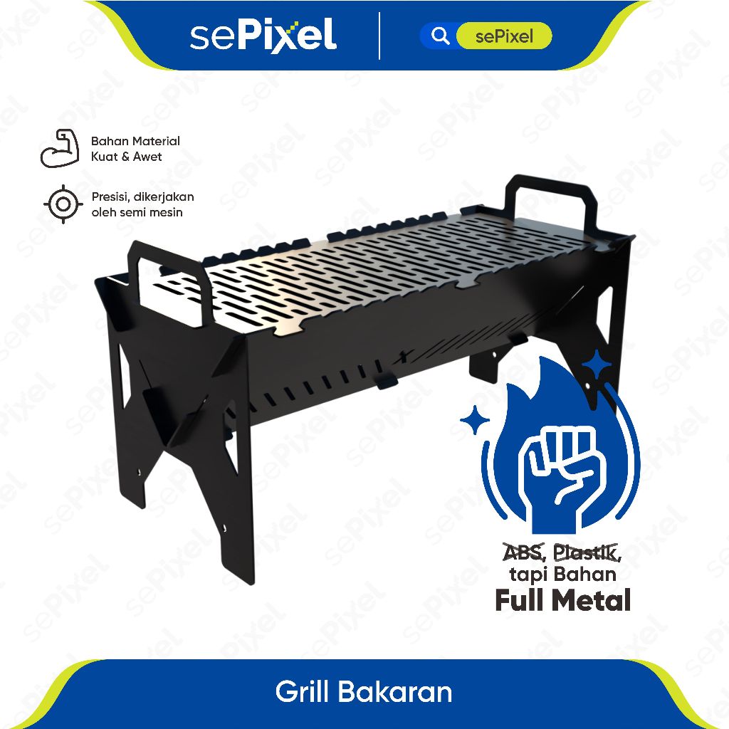 Grill Bakaran sate sosis seafood otak-otak jamur Ayam bakar Jagung bakar