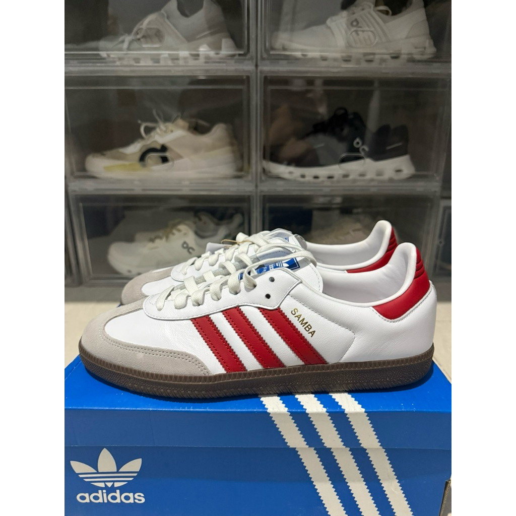SAMBA WHITE RED