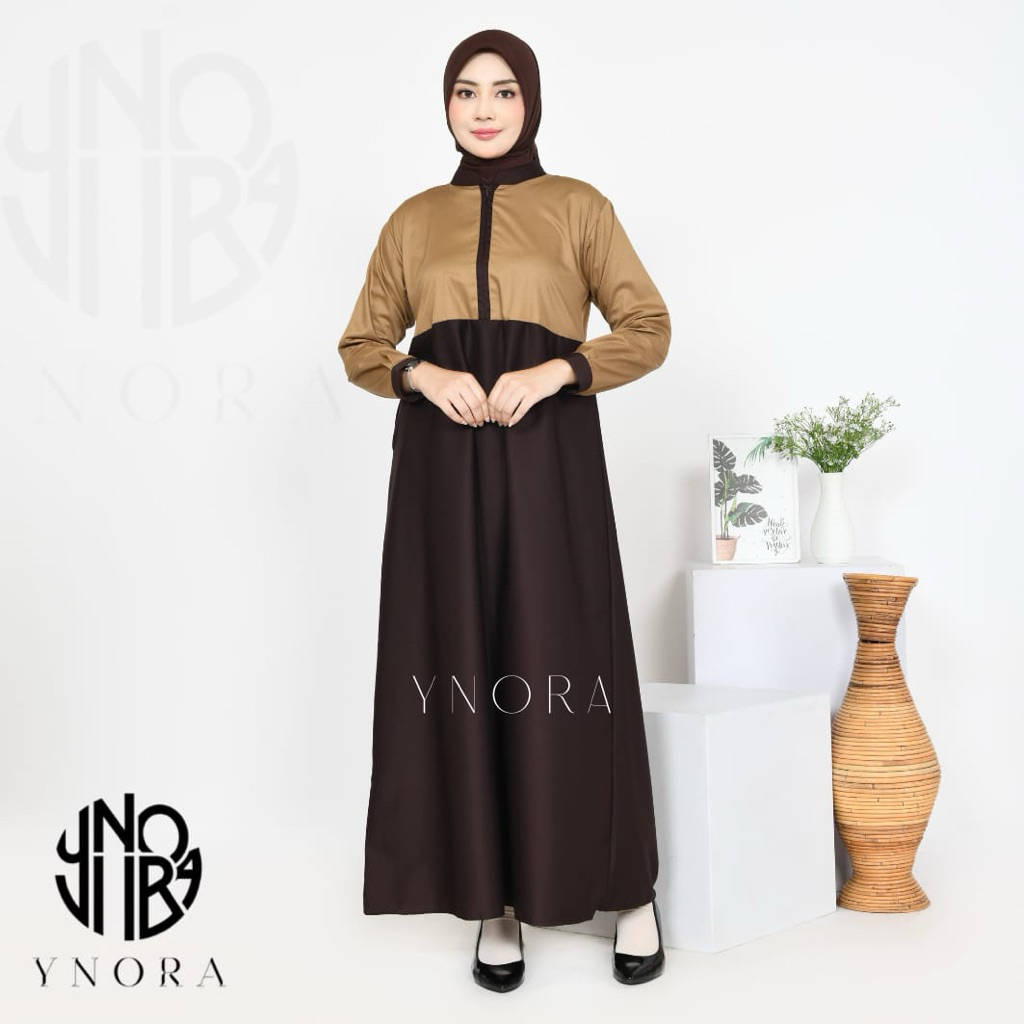 YN - Gamis Guru Pramuka | Dress Seragam Dinas | Toyobo