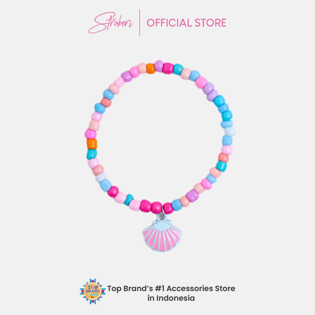 Stroberi Colorful Bracelet Beads Mix - 1