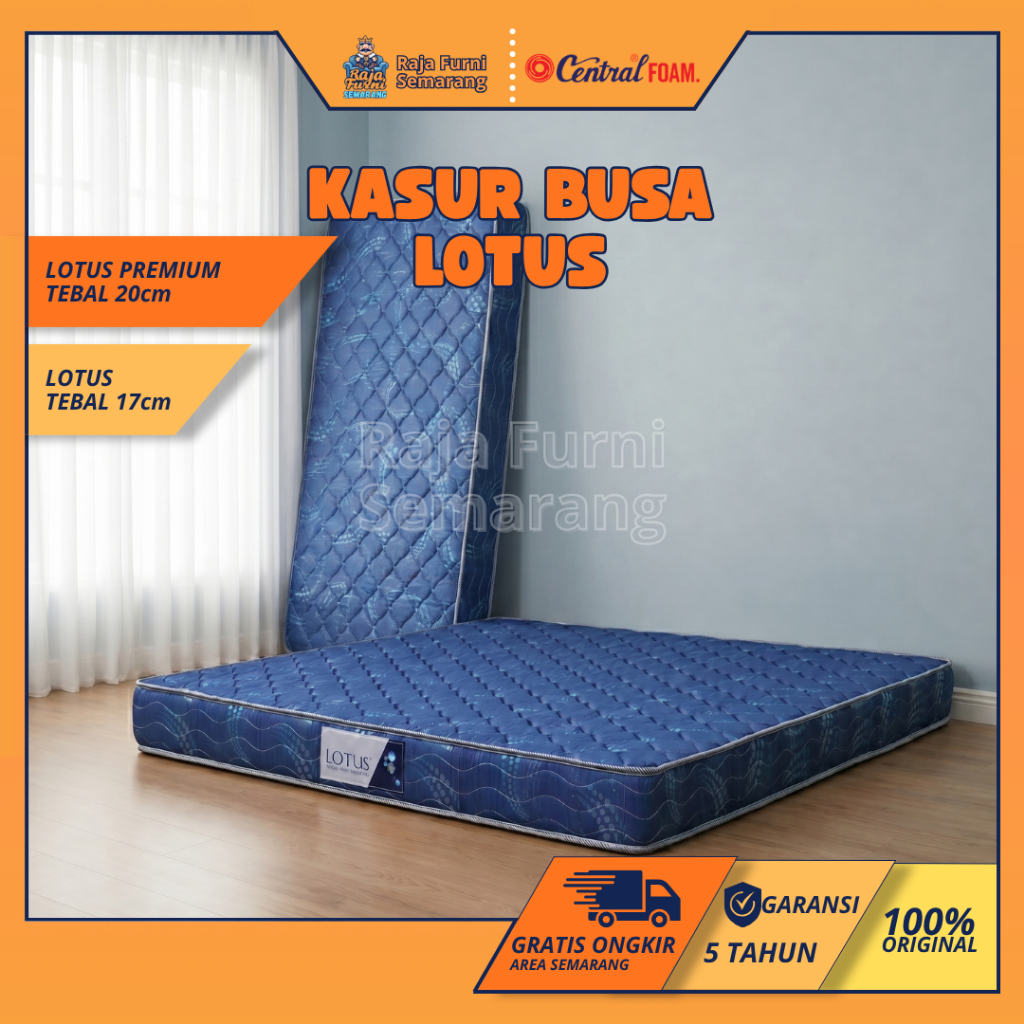 KASUR BUSA CENTRAL LOTUS REBOUNDED - KASUR BUSA MURAH