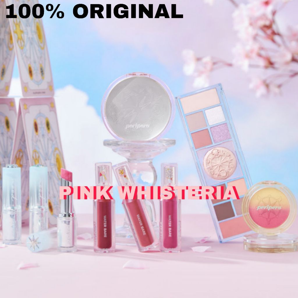 [ORIGINAL] PERIPERA X Cardcaptor Sakura Edition Ink Mood Glowy Balm / Water Bare Tint / Mood Fit Cov