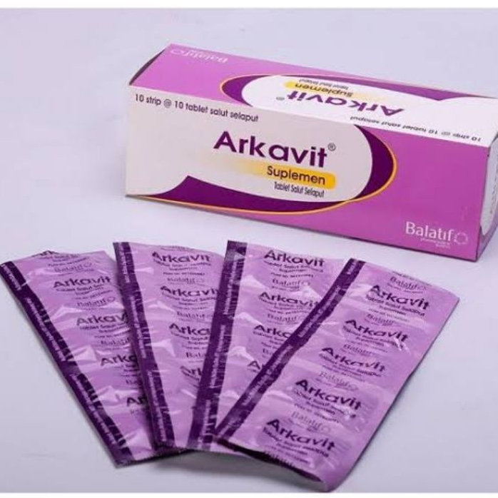Arkavit Suplemen Kesehatan Kaplet box(10strip)
