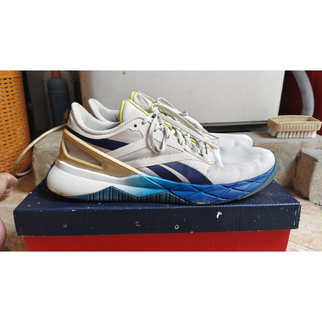 [Second] Sepatu Reebok Nanoflex TR White Blue