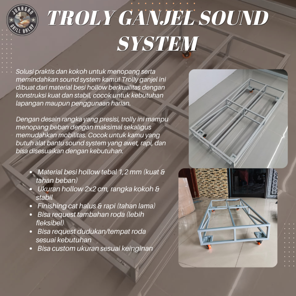 TROLLY GANJEL SOUND SYSTEM – KUAT, PRAKTIS & SIAP LAPANGAN