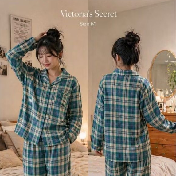 Piyama Set / Baju Tidur / Pijama Victoria’s dan Zara