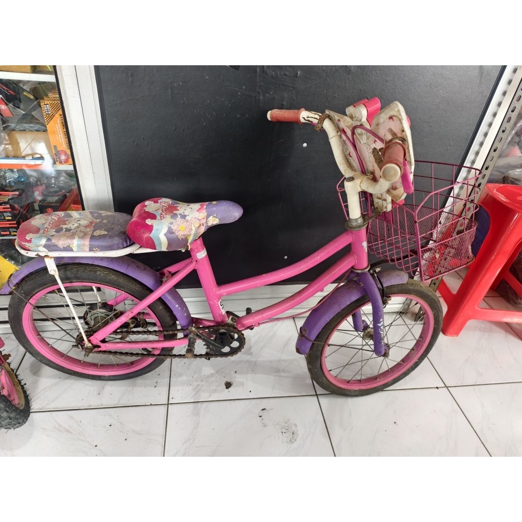 BEKAS SEPEDA mini 16 polo