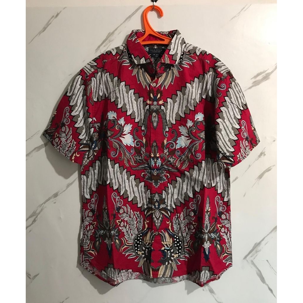 SALE Larusso Premium Kemeja Batik Original Authentic Murah