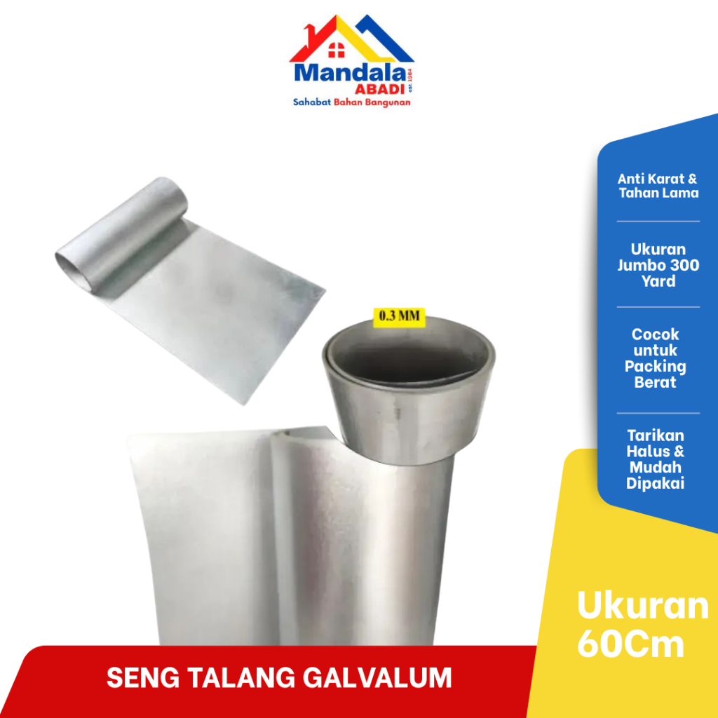 Seng Talang Galvalum 60cm