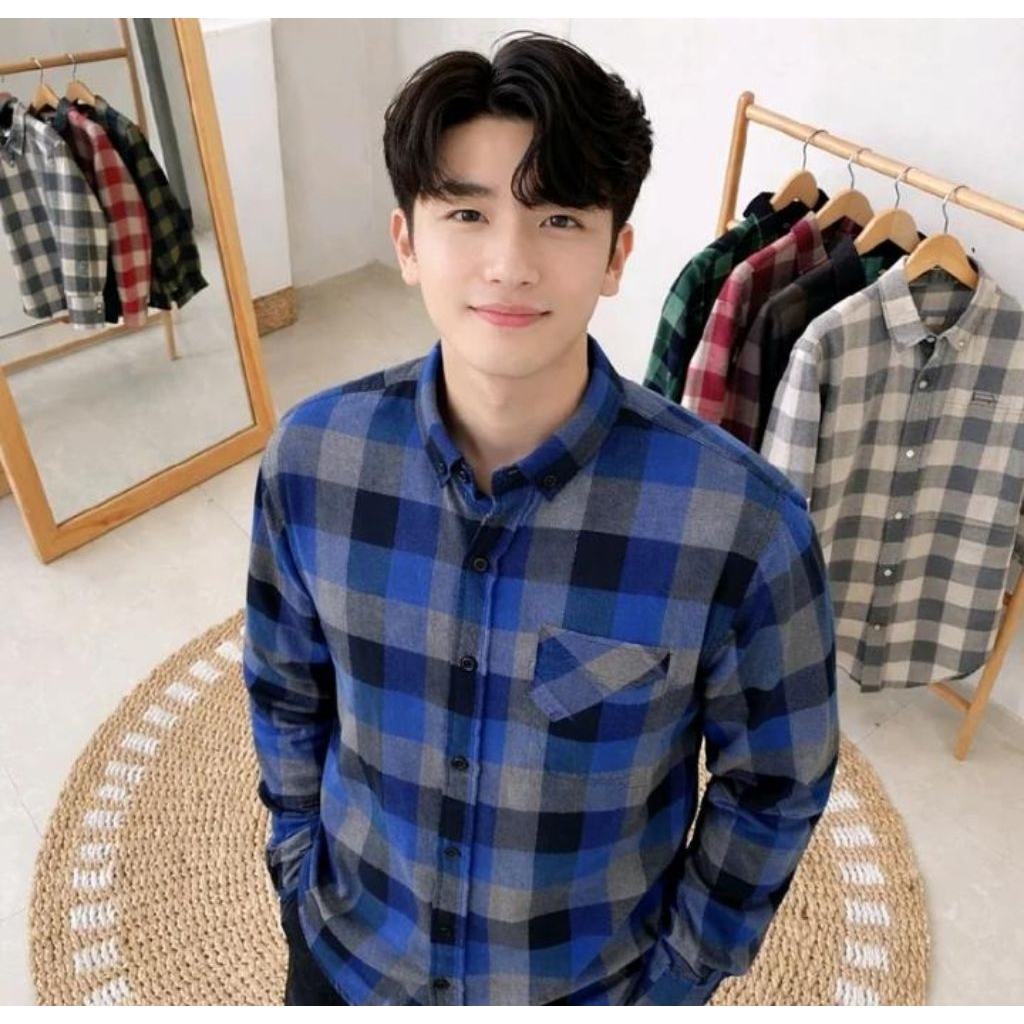 KEMEJA FLANEL JUMBO BIG SIZE KEMEJA FLANEL PRIA  WANITA OVERSIZE KEMEjA FLANEL XXL+XXXL