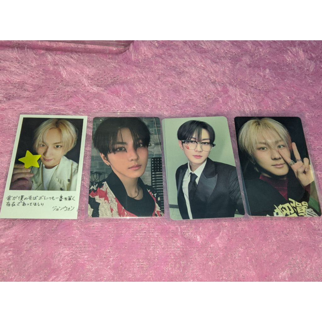 (READY STOCK | CLEARANCE SALE) PHOTOCARD PC YANG JUNGWON ENHYPEN OFFICIAL OFC, ROMANCE UNTOLD R:U YI