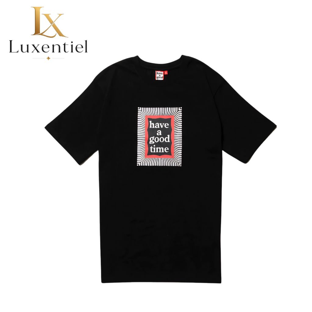 T-Shirt Have A Good Time Matrix Frame Original Kaos Pria Wanita Cotton Combed 30s Oversize Streetwea
