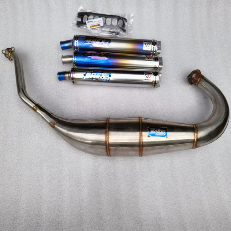 KNALPOT NINJA 2TAK R SS RR ORIGINAL BREXX STAINLESS