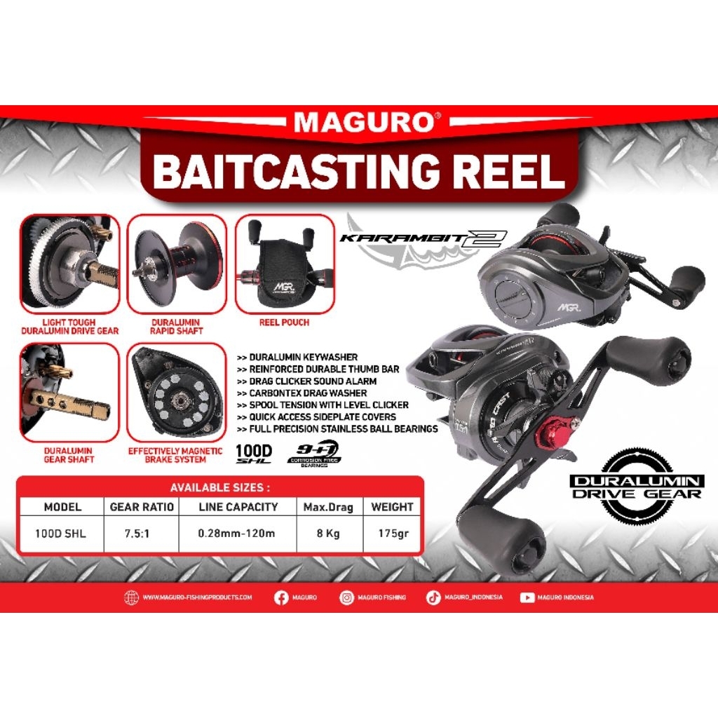 REEL BC MAGURO KARAMBIT GEN2