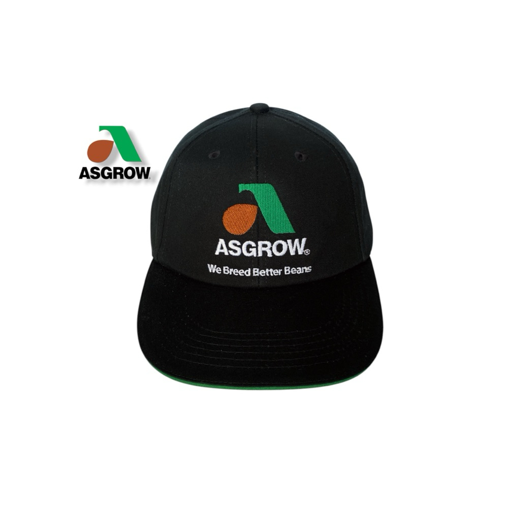 topi baseball Asgrow We Breed Better Beans tag K-Products Amerika Serikat