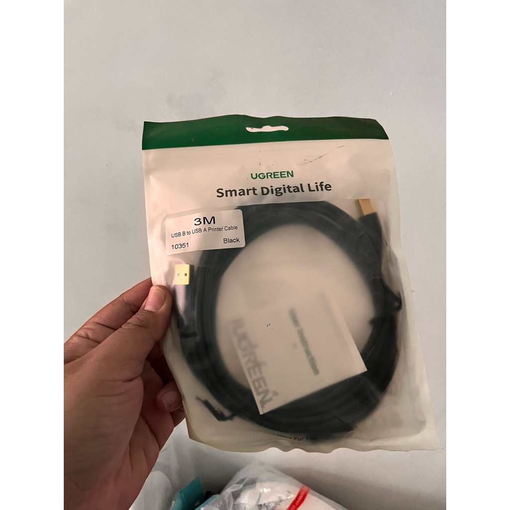 ugreen kabel printer usb a to usb b 3m