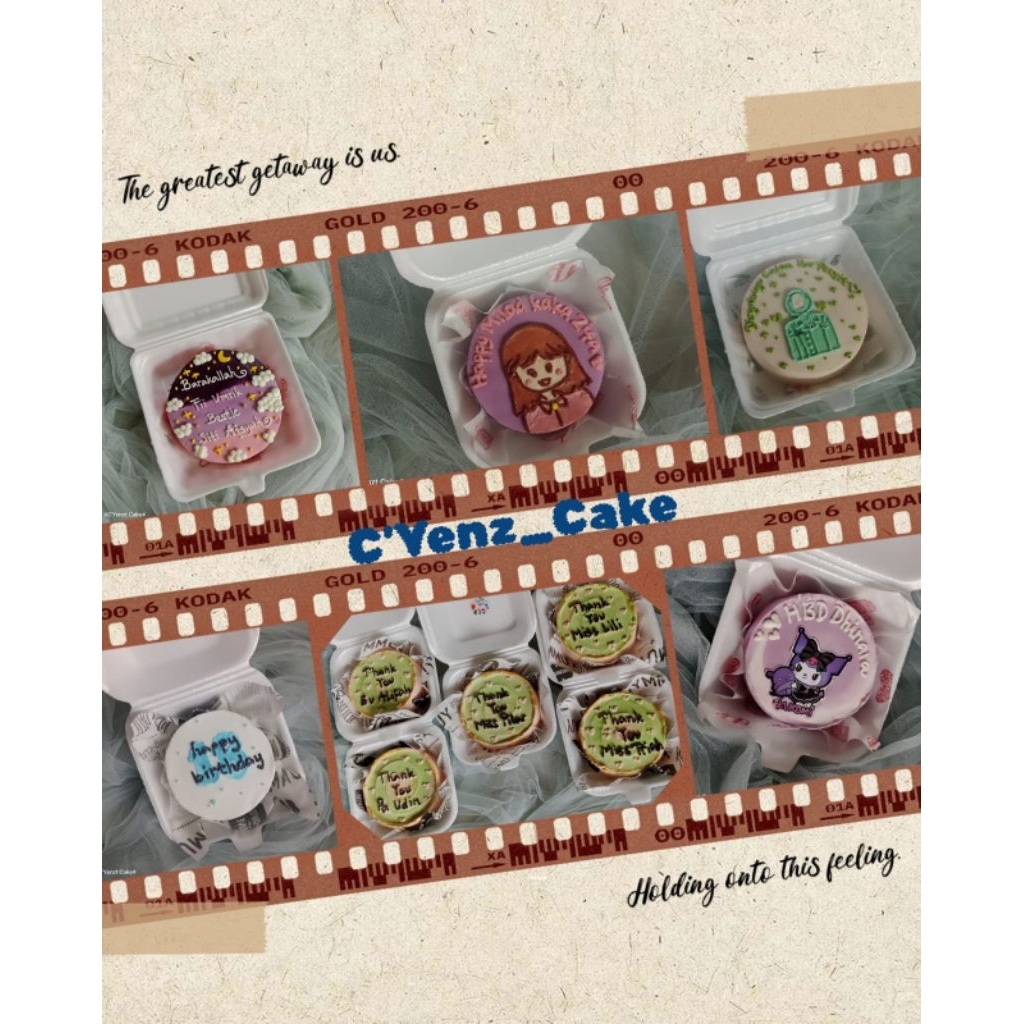 bento cake / korean cake / mini cake / kue ulang tahun