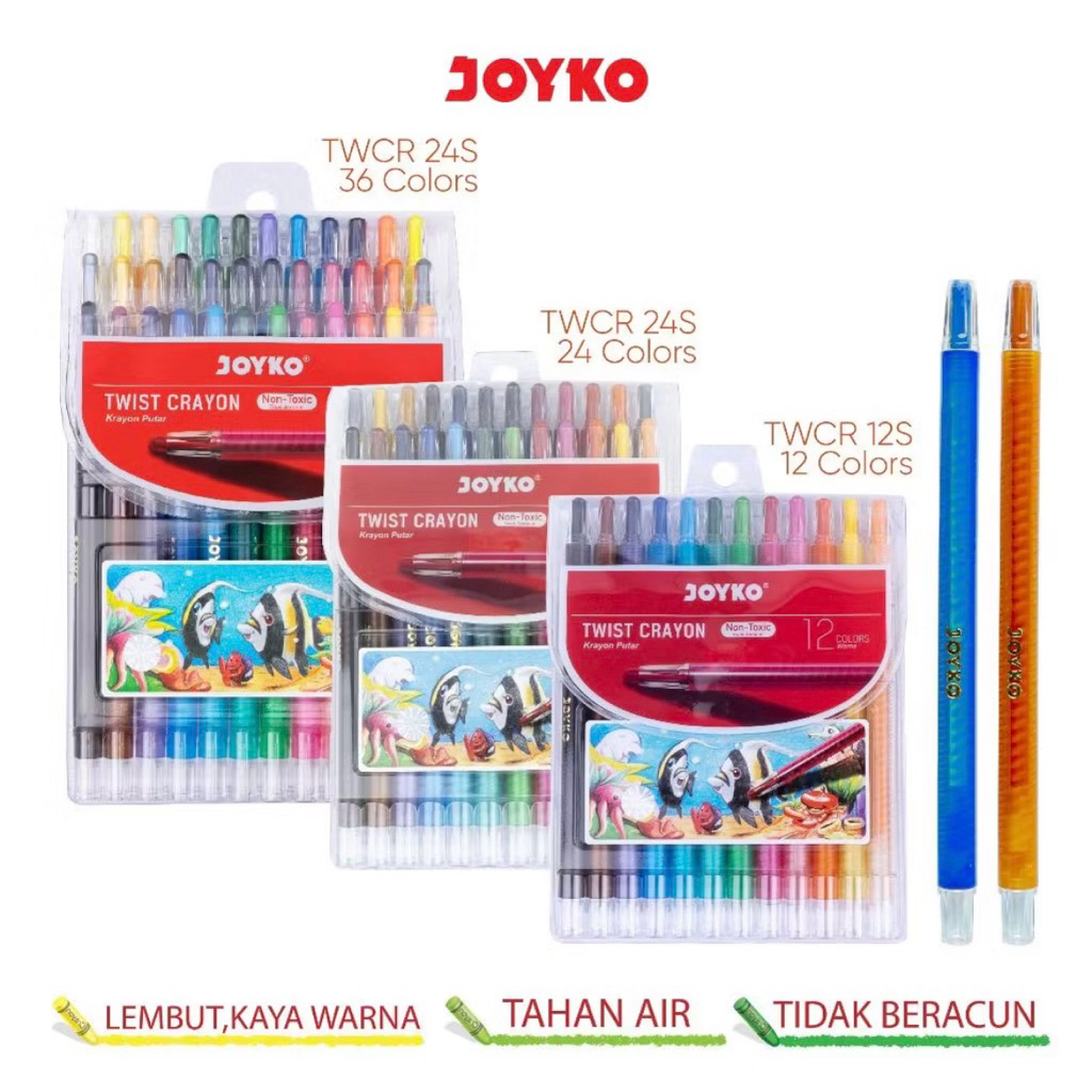 TWIST CRAYON / CRAYON JOYKO / TITI JOYKO / CRAYON PUTAR