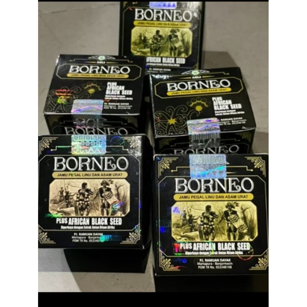 KAPSUL BORNEO KWALITAS asam urat