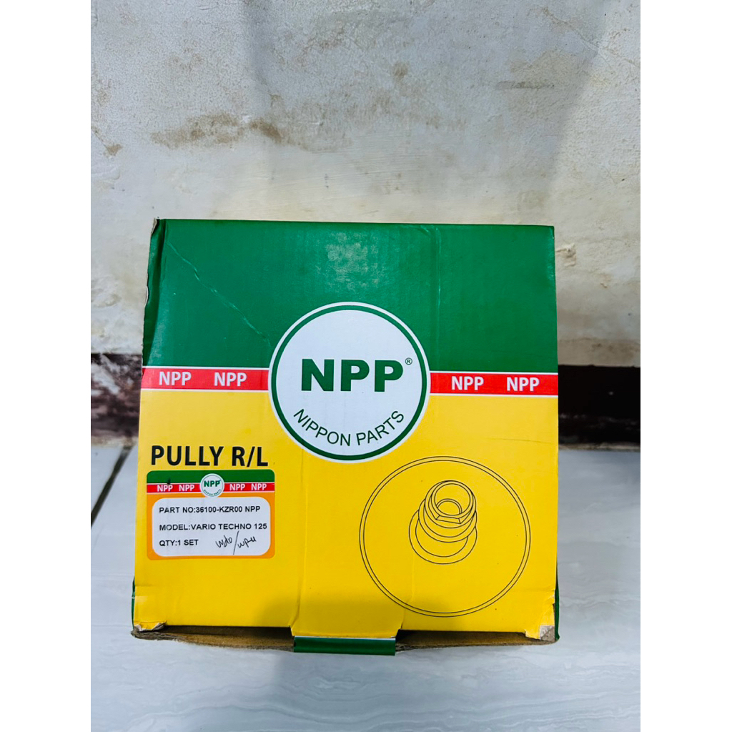 Puly Only Belakang Kzr Vario 125 Old Original Npp