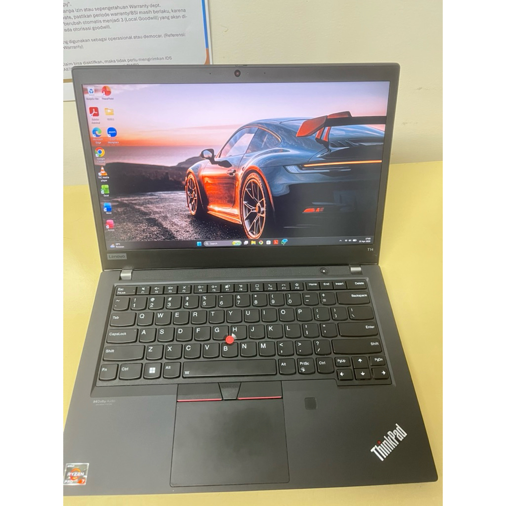 ThinkPad T14 Gen 2 Ryzen 7 Pro 5850U